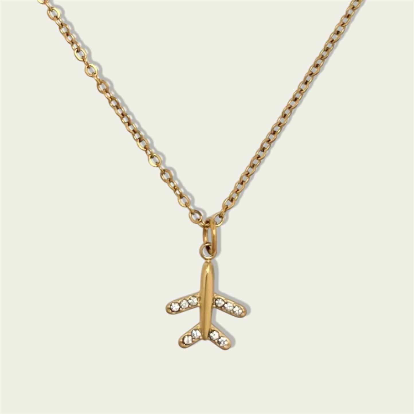 Airplane Necklace