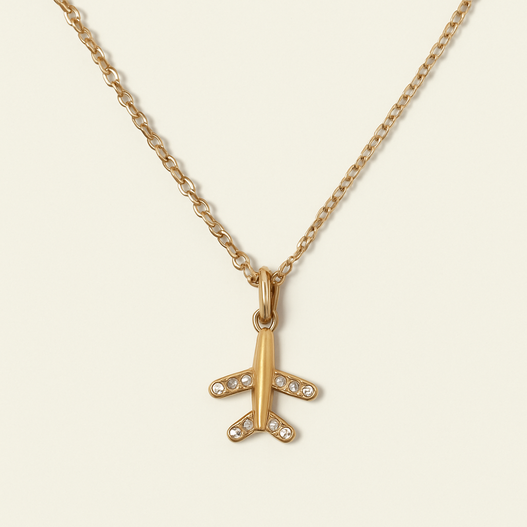 Airplane Necklace