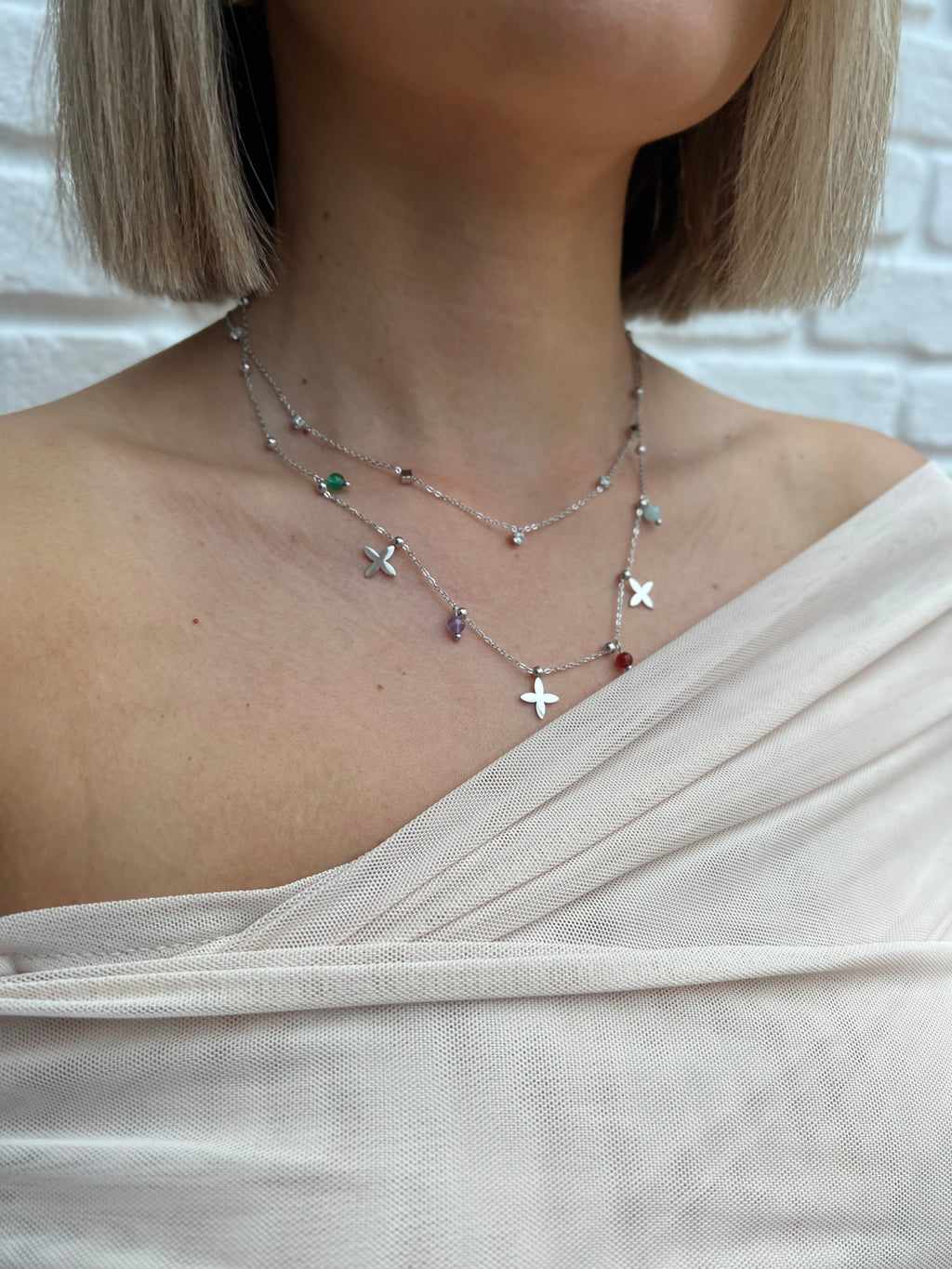 Dainty Zircon Necklace