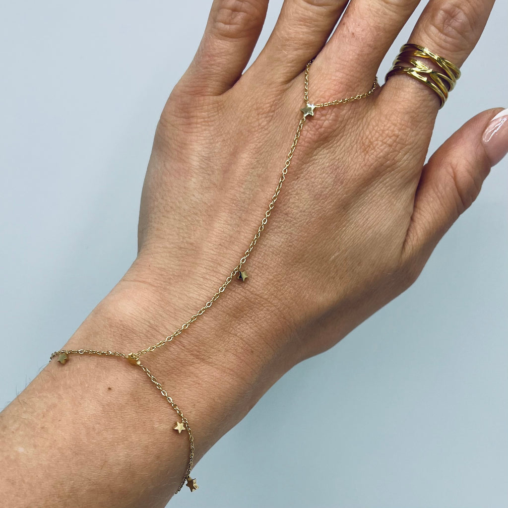 Hand Chain Stars