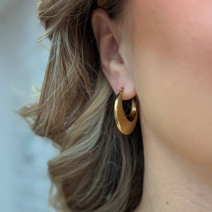 Medium Hoops Earrings