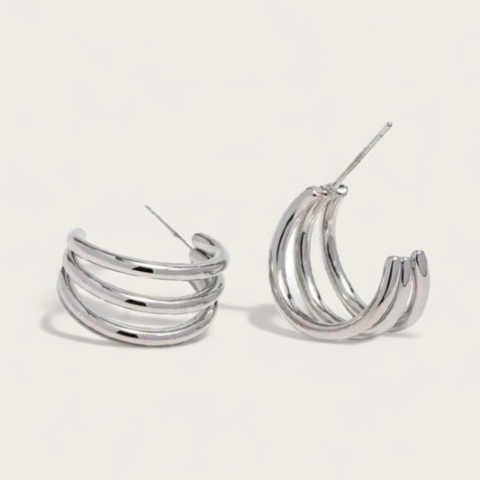 Trio Hoops Earrings