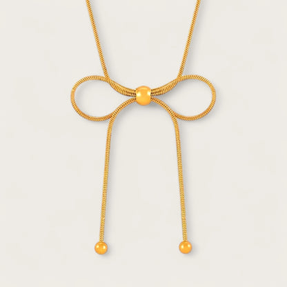 Bow Necklace