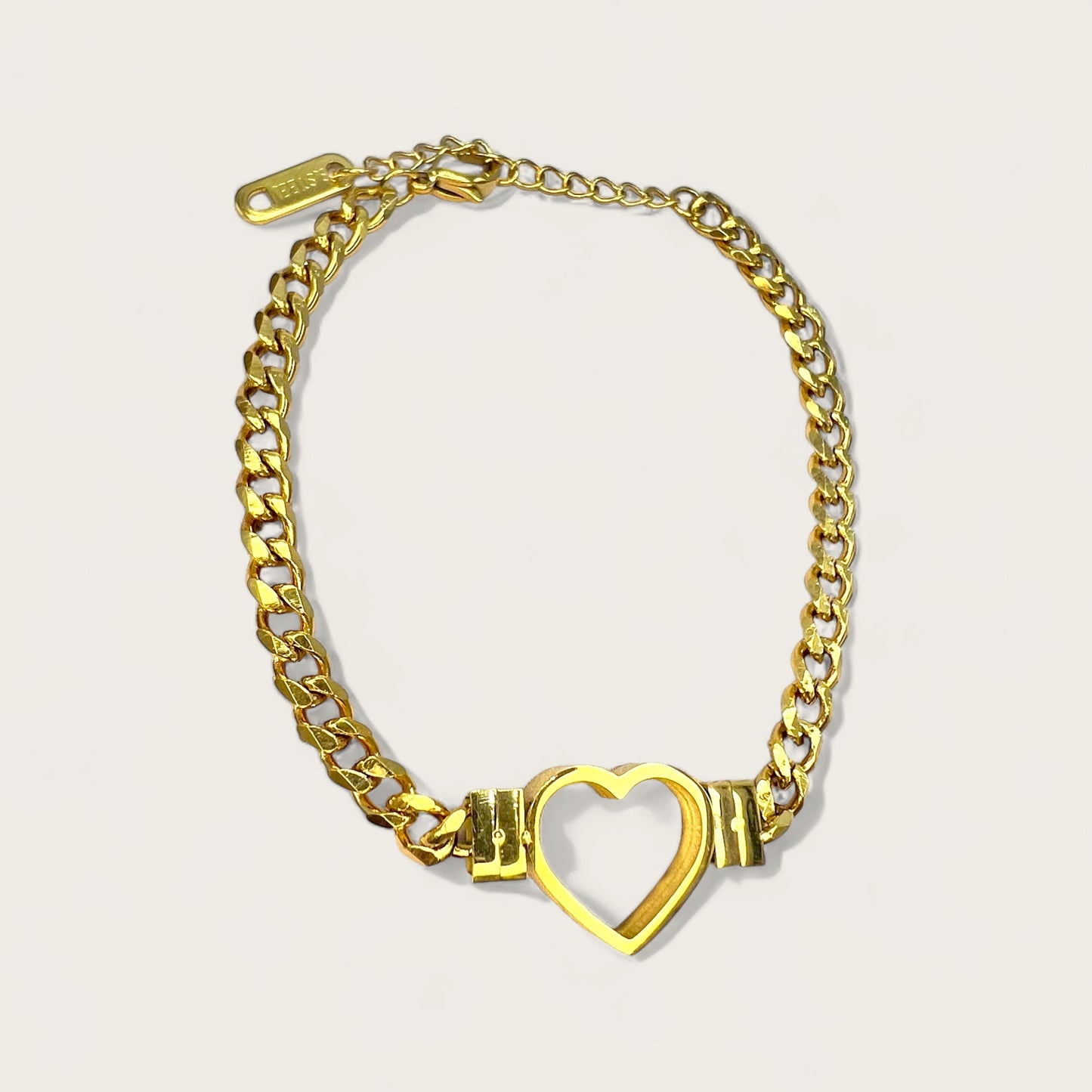 Heart And Chain Bracelet