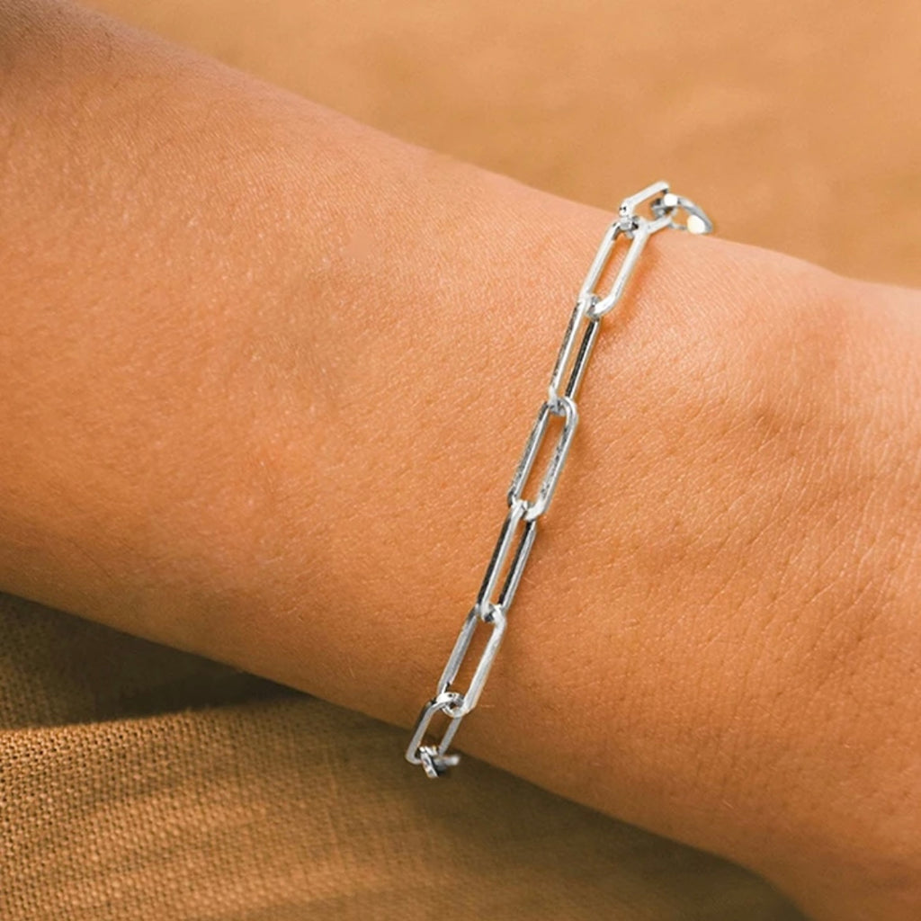 Chunky Paperclip Bracelet