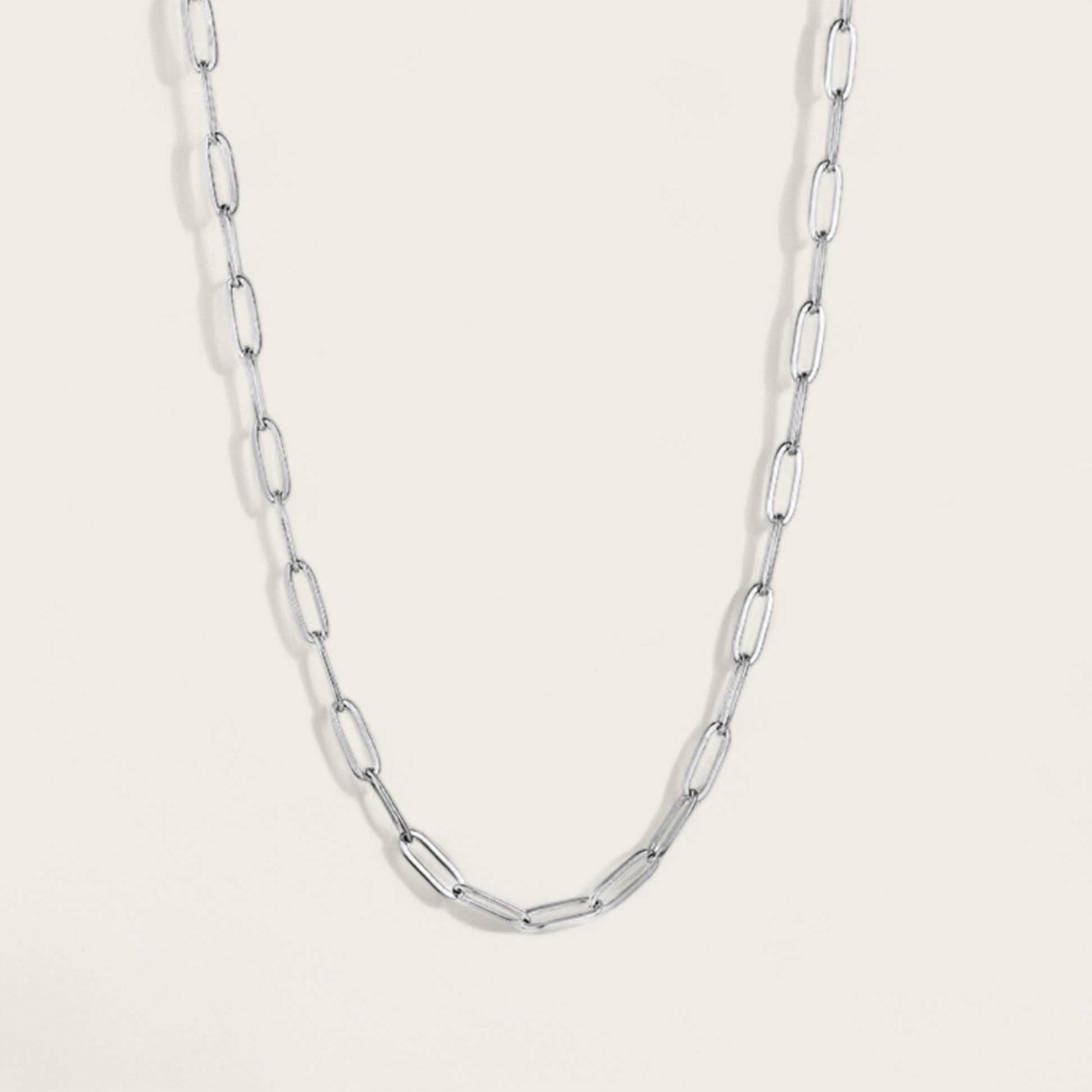 Chunky Paperclip Necklace