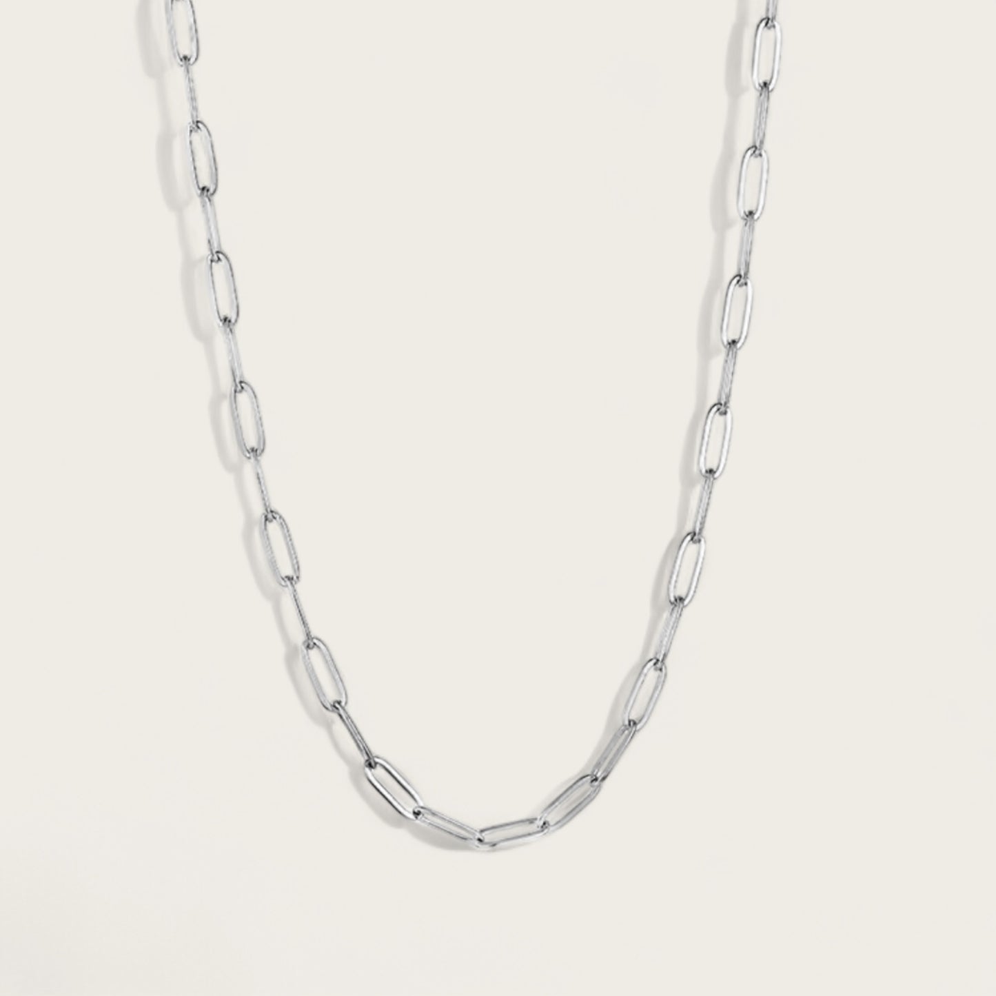 Chunky Paperclip Necklace