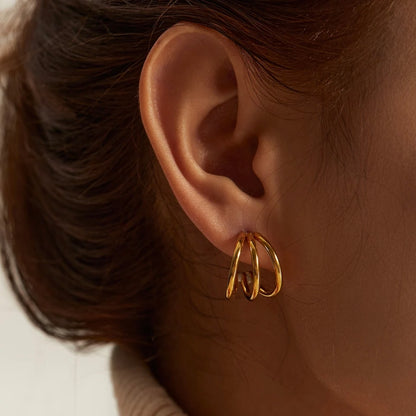 Trio Hoops Earrings