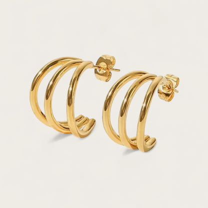 Trio Hoops Earrings