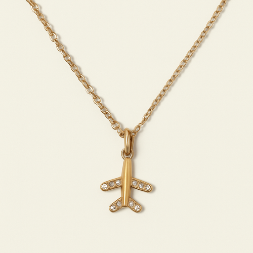 Airplane Necklace