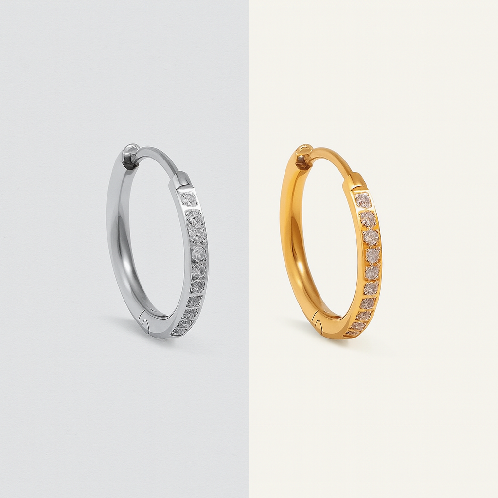 Zirconia Hoops