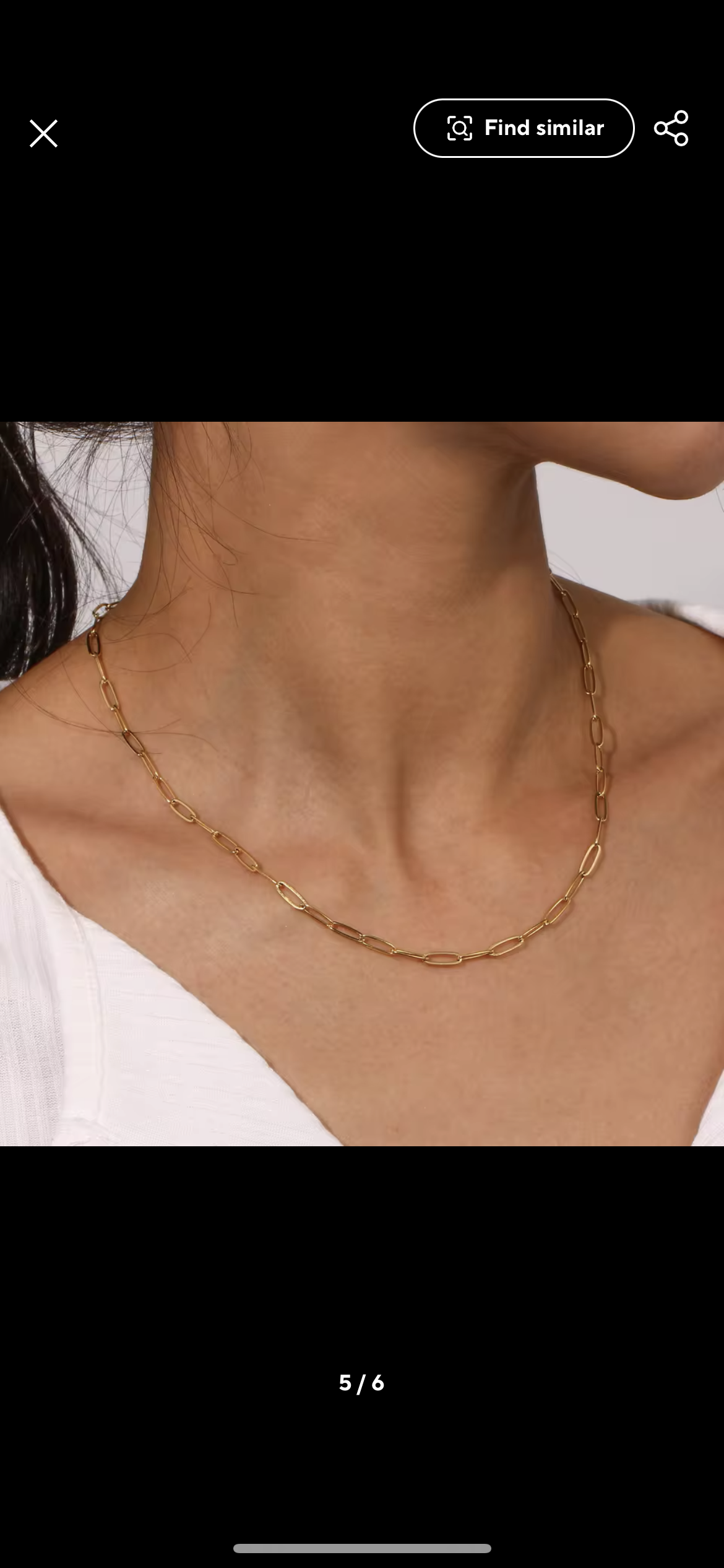 Paperclip Small Necklace