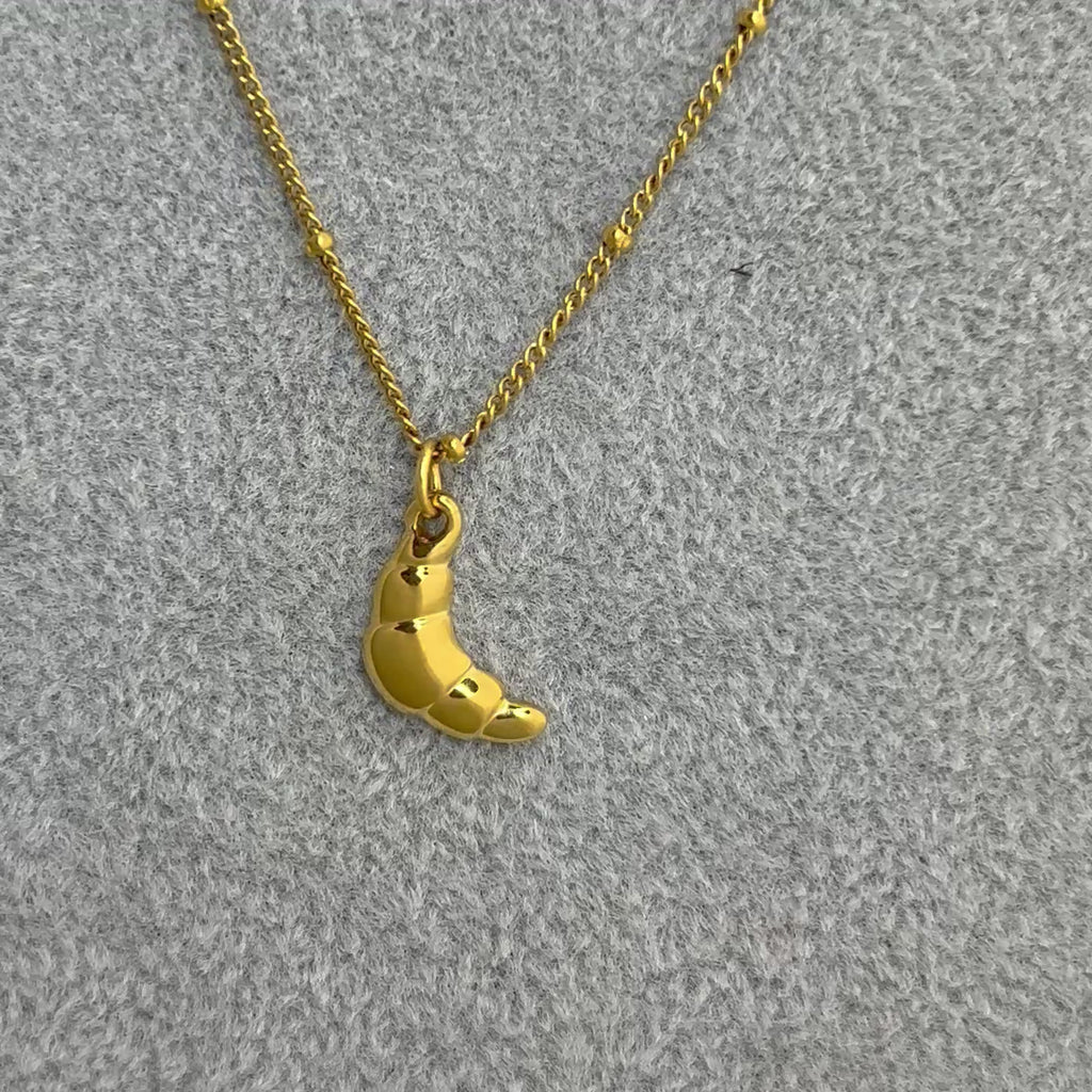 Croissant Necklace