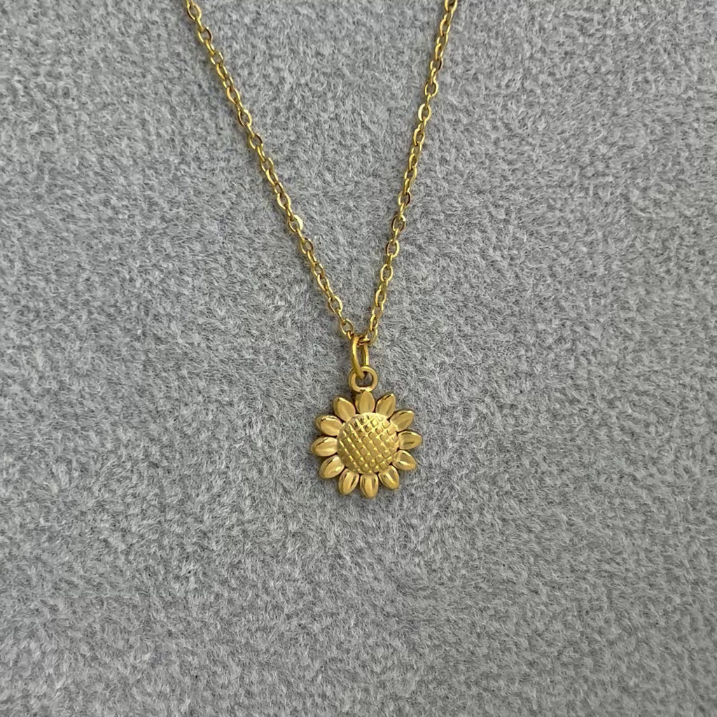 Sunflower Necklace